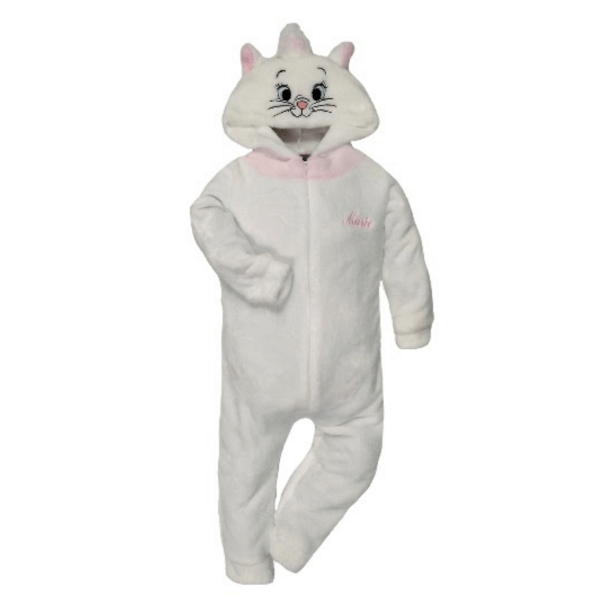 Marie Cat Embroidered Bodysuit For Toddlers